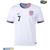 Moški Nogometni dresi Združene Države Giovanni Reyna #7 Domači Copa America 2024 Kratek Rokav